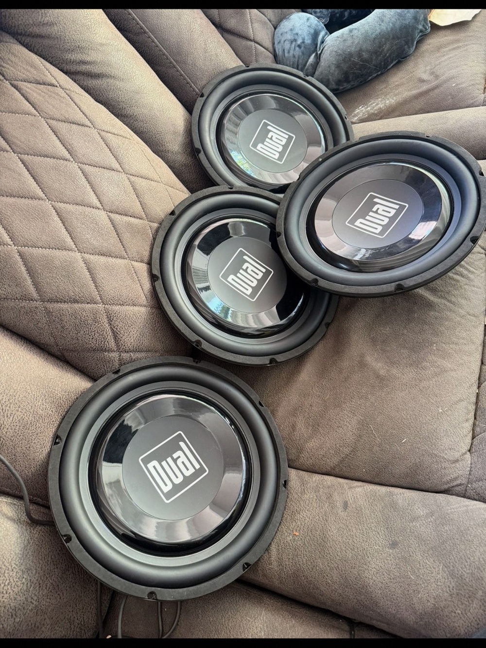 4 Dual Subwoofers 10inch